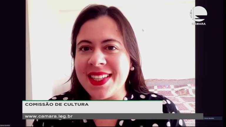 Sâmia participa da primeira reunião da Comissão de Cultura em 2021