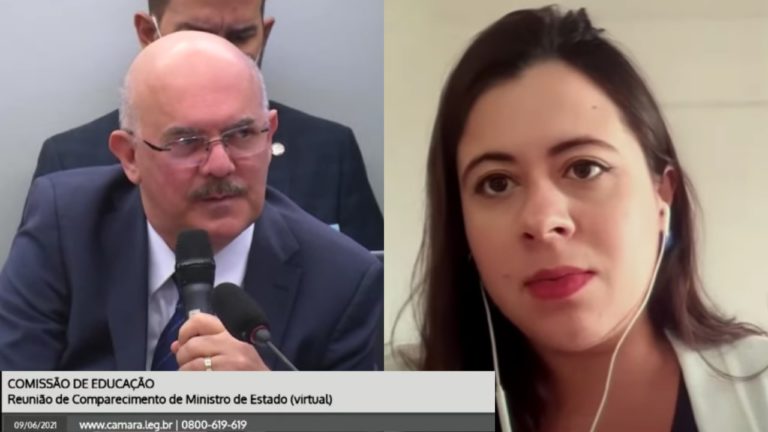 Deputada Sâmia Bomfim questiona ministro da Educação sobre cortes no orçamento da Pasta