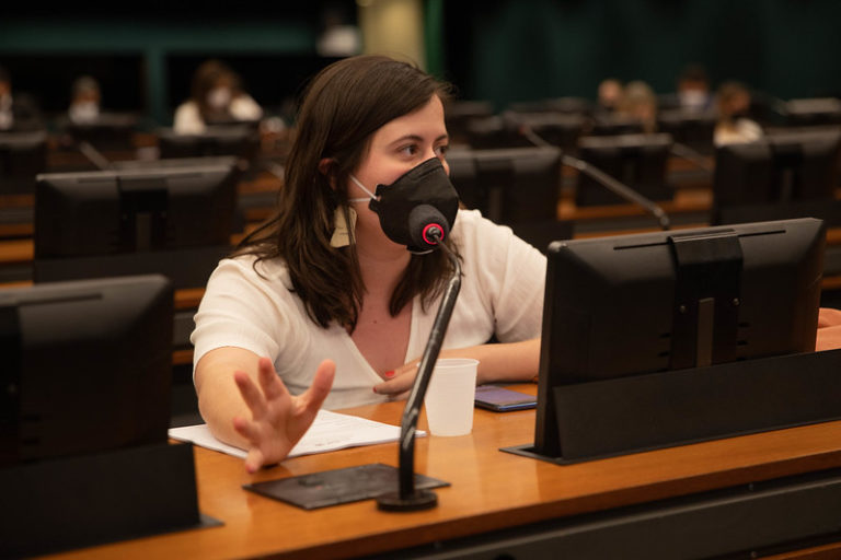Deputada Sâmia Bomfim debate o PL 1732/2021 “trabalho no setor cultural” em audiência pública