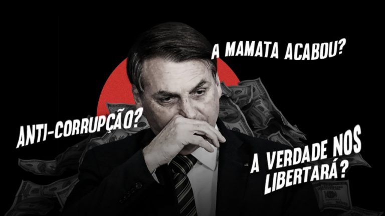 Bolsonaro propaga a MENTIRA que “estamos há 3 anos sem corrupção no governo”