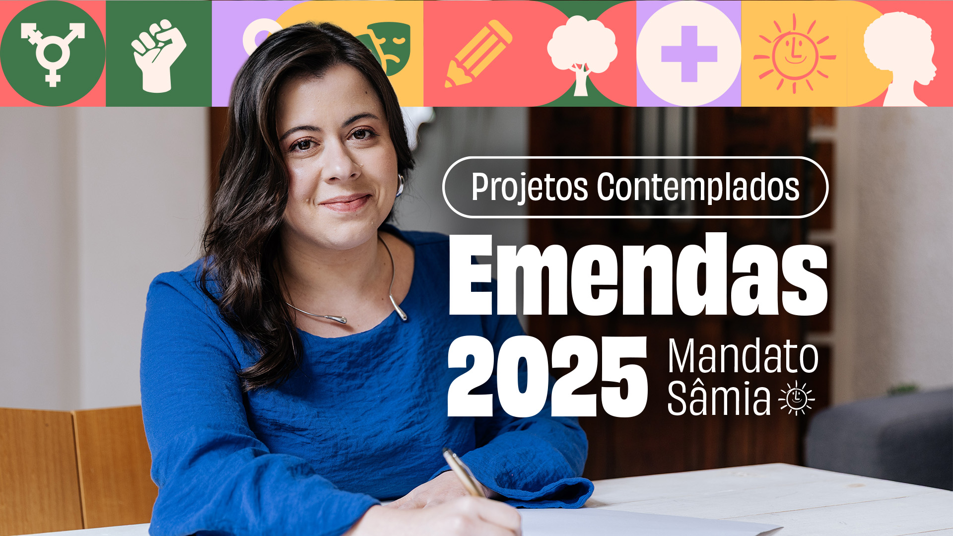 Mandato Sâmia Bomfim divulga lista de selecionados em seu edital das Emendas 2025