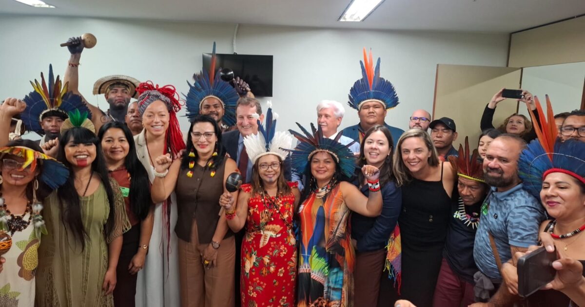 Na Câmara, indígenas celebram vitória e reforçam luta permanente contra privatização dos rios amazônicos